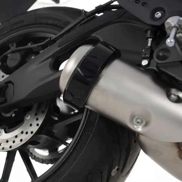 R&G Exhaust Protector (4.5" - 5.5") Black (Can Cover) KTM 690 Duke IIII 2012-14