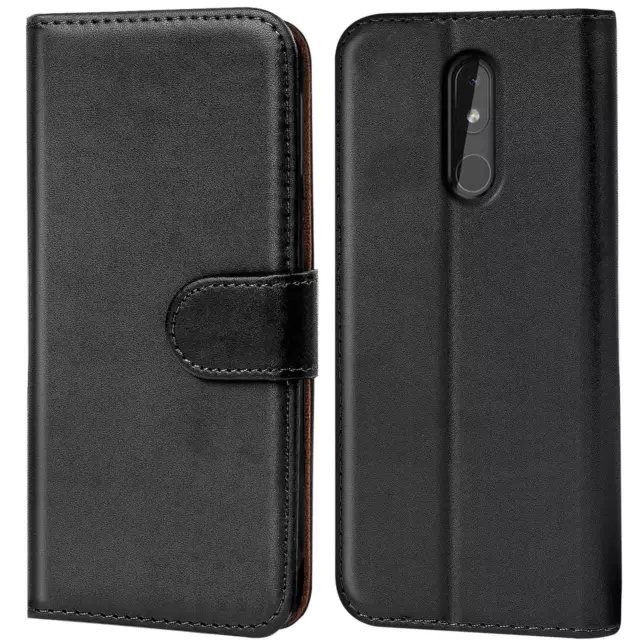 Schutz Hülle Für Nokia 3.2 Handy Klapp Schutz Tasche Book Slim Flip Case Cover