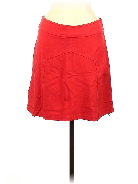 Diane von Furstenberg Women Red Casual Skirt 8