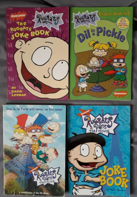 Rugrats books x 4 for older children