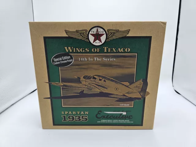 Ertl Wings Of Texaco 1935 Spartan Executive Airplane 14th In The Series NC17664