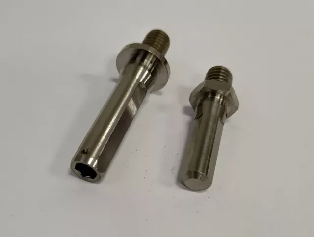 Titanium Front Brake Calliper Slider Pins M8 KX250F KX450F Kawasaki Nissin