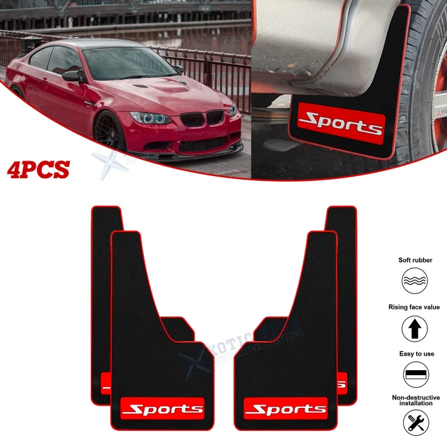 4X Car Flexible Splash Mud Flaps Guards Fenders For BMW X5 X3 3 4 5-Series X1