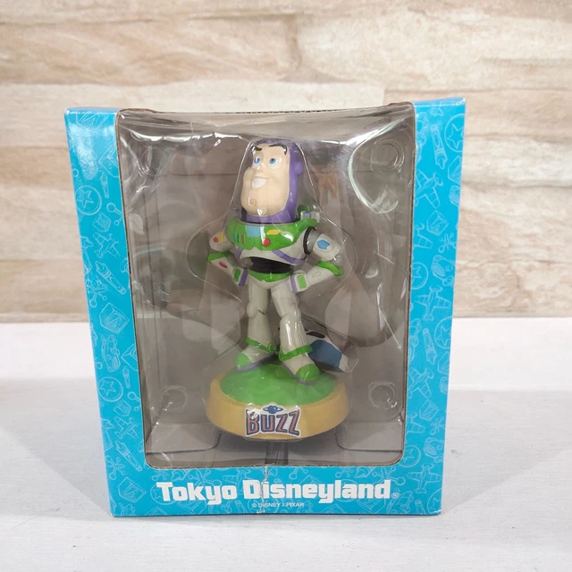 TOKYO DISNEYLAND PIXAR Buzz Lightyear Toy Story Bobble Head Resin
