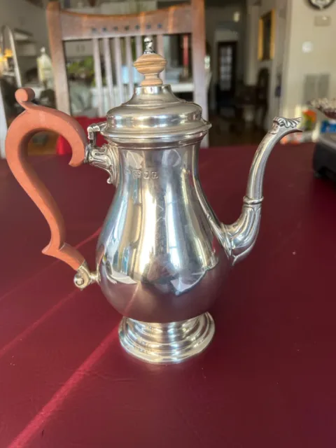 Antique English Sterling Teapot made in London  by Peter Guille -1939