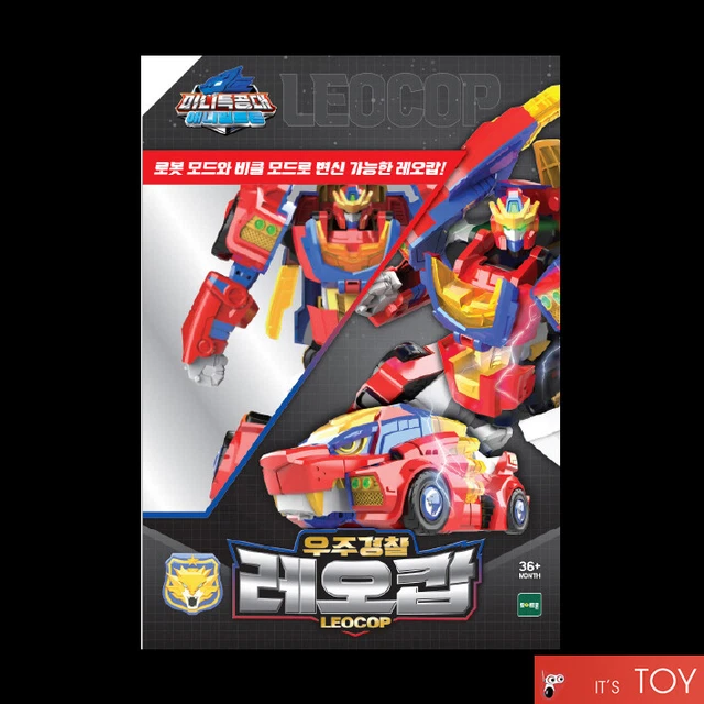 MINI FORCE V-RANGERS MINI LEOBULLS-V Ranger Transformer Robot Leo Bulls
