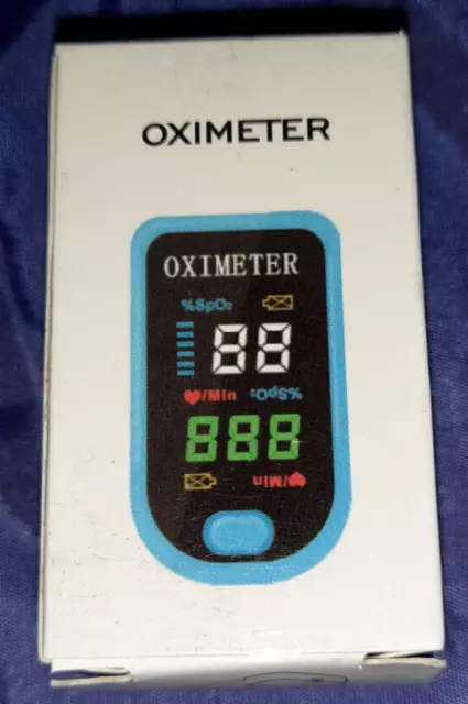 Oximeter Finger Pulse Blood Oxygen Monitor BRAND NEW