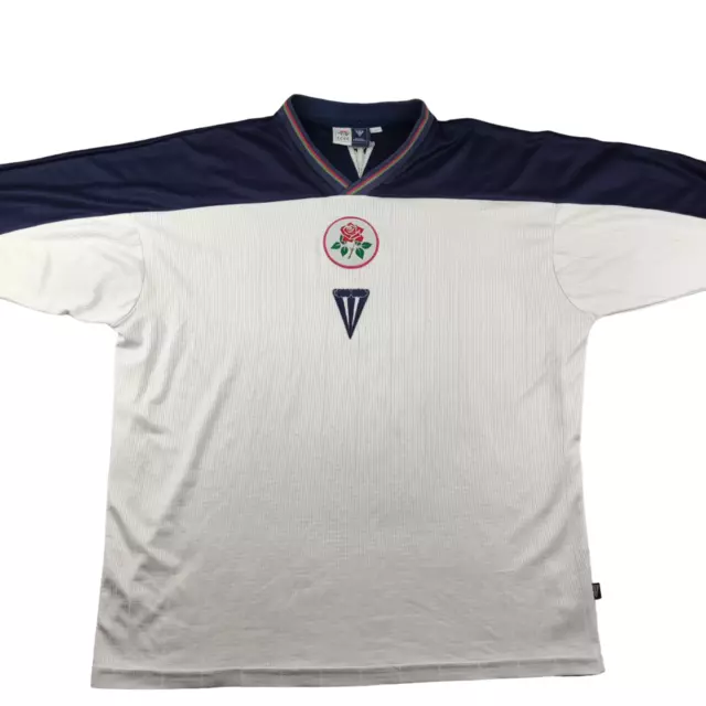 Vintage Lancashire County Cricket Club Jersey Top Fearnley Size L Mens S/S LCCC Vintage Lancashire County Cricket Club Jersey Top Fearnley Size L Mens S/S LCCC