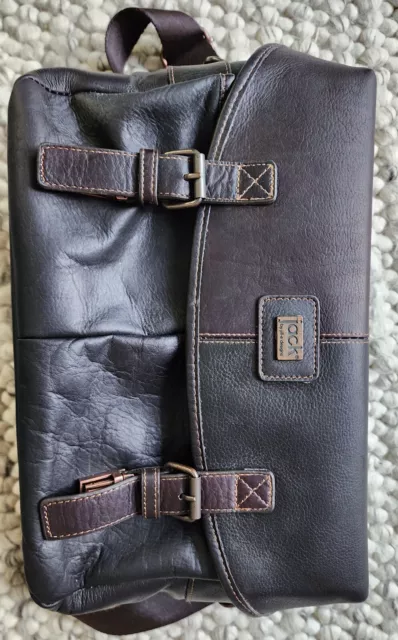 Jack leather camera bag