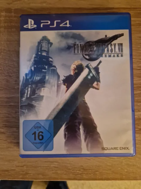 Final Fantasy Vii Remake - Ps4 - Playstation 4  - Top Zustand - Mit Anleitung