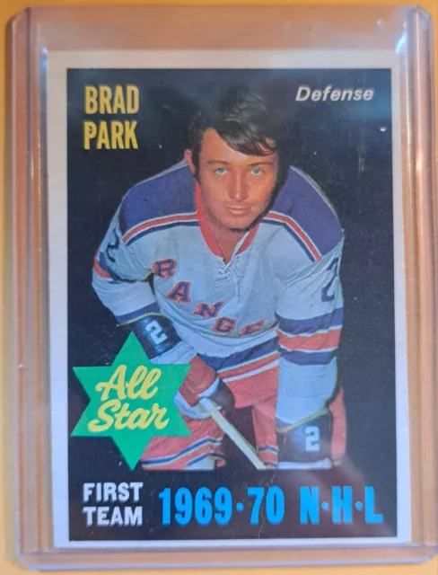 1970-71 O-Pee-Chee Brad Park Allstar Card # 239