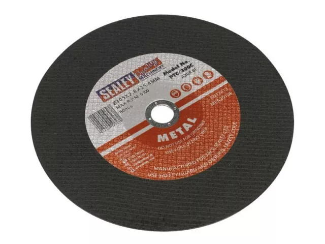 Sealey General Purpose Flat Cutting Disc Ø305 x 2.8mm Ø25.4mm Bore PTC/300C