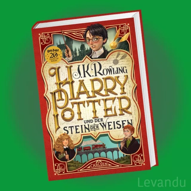 HARRY POTTER UND DER STEIN DER WEISEN | J. K. ROWLING | Band 1 (Hardcover)