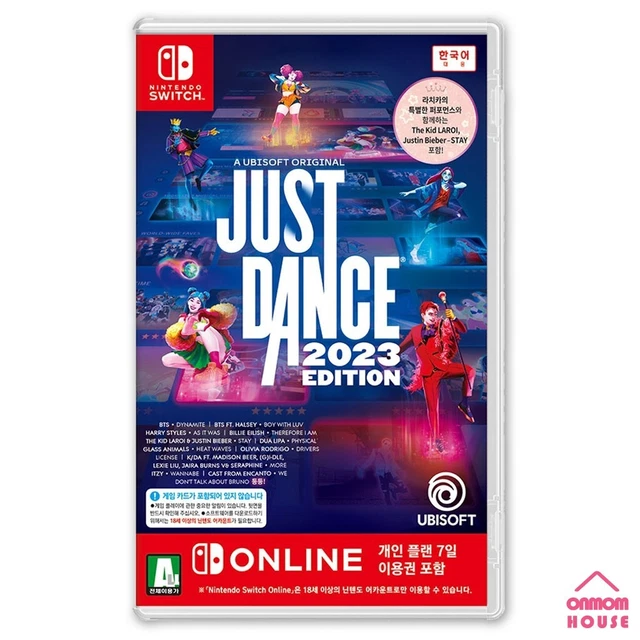 NINTENDO SWITCH JUST Dance 2023 Korean Package Korean English PREORDER