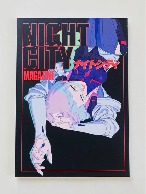 NIGHT CITY MAGAZINE Cyberpunk Edgerunners Staff Art Book TRIGGER