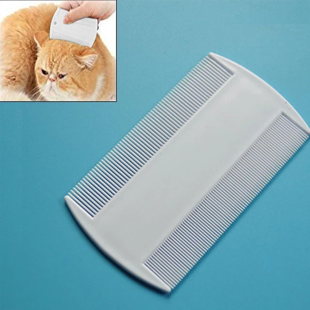 1x Double Sided Nit Comb Fine Tooth Head Lice Hair Flea For Kids X7X4
