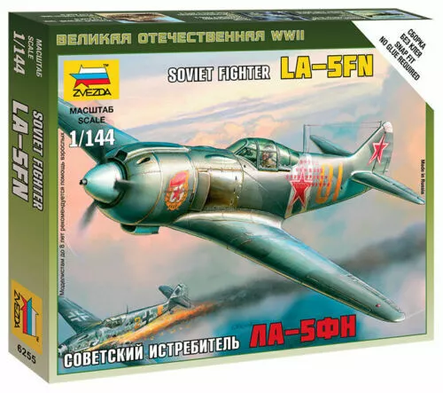 Soviet 6255 Lavochkin La-5FN 6255 Zvezda 1:144  NEu Ovp