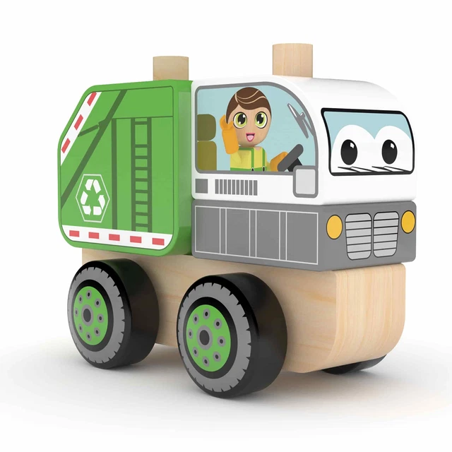 J'Adore Garbage Stacking Truck