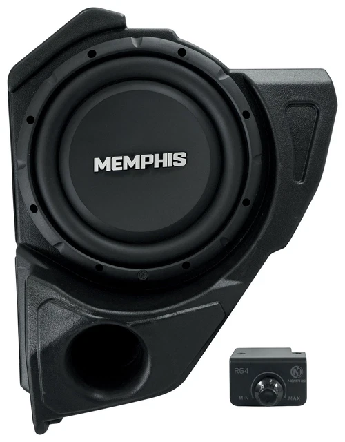 Memphis Audio RZR10SE 400w 10" Powered Subwoofer+Enclosure For 2014+ Polaris RZR
