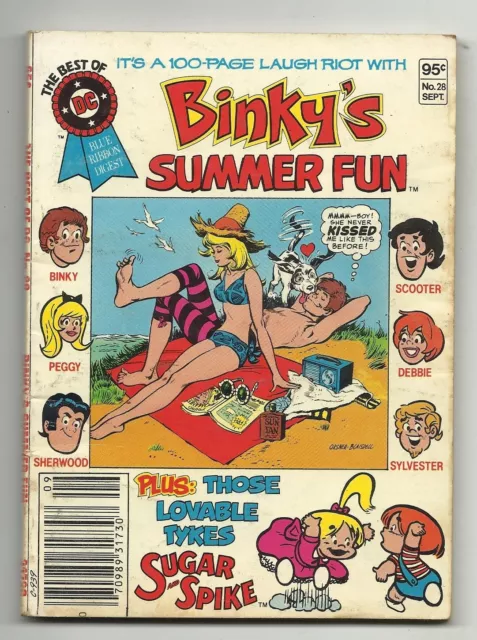 Best of DC Blue Ribbon Digest #28 - Binky's Summer Fun - VG 4.0 - Scooter