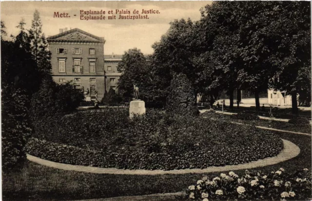 CPA AK METZ Esplanade et Palais de Justice Esplanade with Palace of Justice (455322)