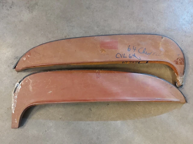 1964 1965 Chevrolet Chevelle Fender Skirts Steel Foxcraft Cvl-64 65 Chevelle Ss 1964 1965 Chevrolet Chevelle Fender Skirts Steel Foxcraft Cvl-64 65 Chevelle Ss