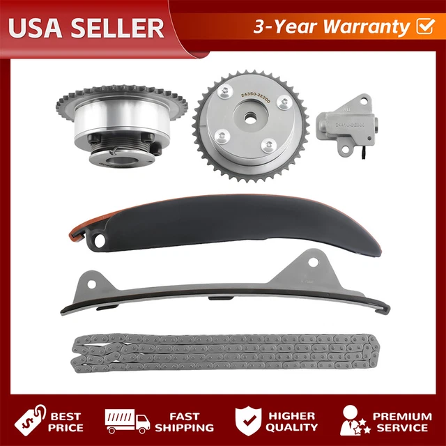 PANGOLIN 2PCS Exhaust & Intake VVT Timing Camshaft Gear Sprocket A 1021662 - Foto 14