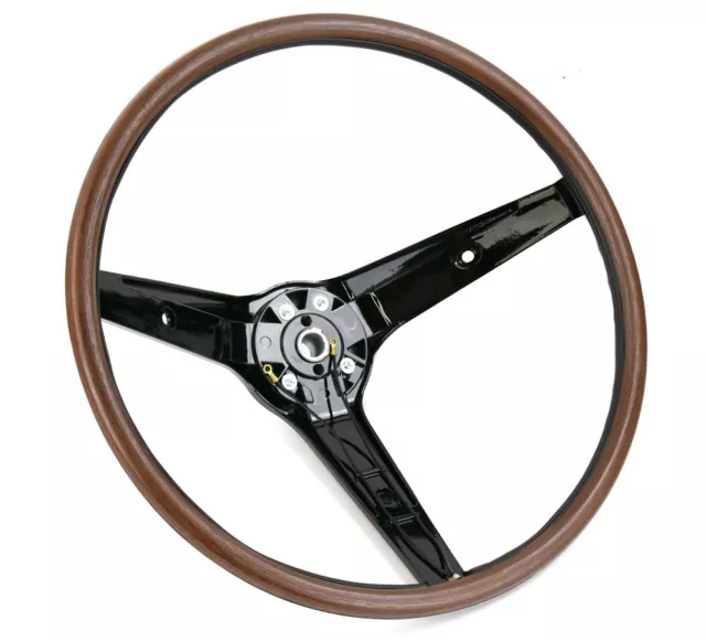 NEW 1969 Ford Mustang Woodgrain Steering Wheel Rim Blow Mach 1 Deluxe