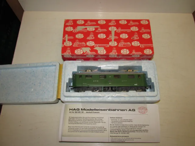 HAG 236 Scale H0 Re 4/4 Series 1 Cast Electric Locomotive SBB Cff Bn 416 Boxed