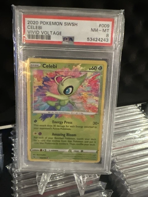 most valuable vivid voltage pokemon cards Zacian - 082/185 - Amazing Rare - Celebrate the incredible history of the TCG hobby by adding this Rayquaza 2020 Pokemon Vivid Voltage Amazing Rare #138 PSA Authenticated 9 Card to your vault Vivid Voltage Amazing Rare Celebi