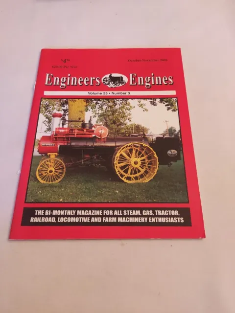 2009 Oct./Nov., Engineers & Engines Magazine For Steam, Gas, Tractor, Railroad