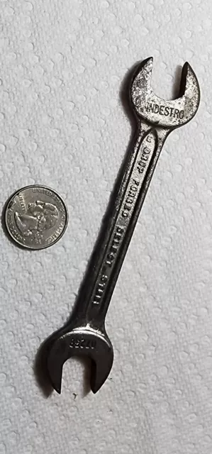 INDESTRO Drop Forged Select Steel Open End Wrench's 9/16-1/2 p07258