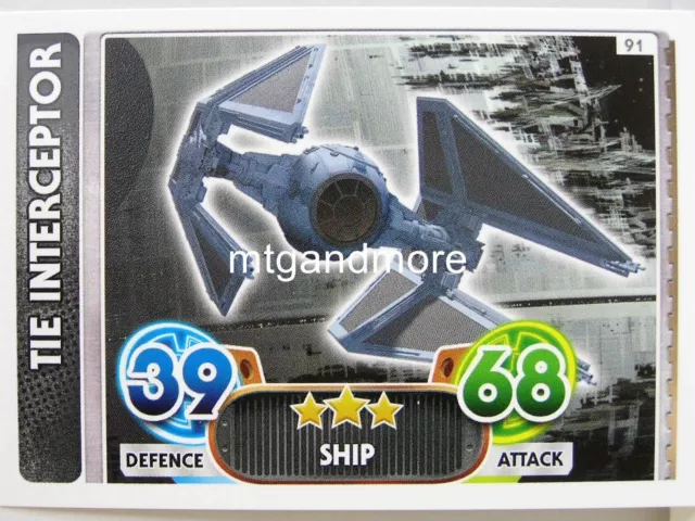 Star Wars Force Attax - Das Erwachen der Macht - Common Karte aussuchen #091-120