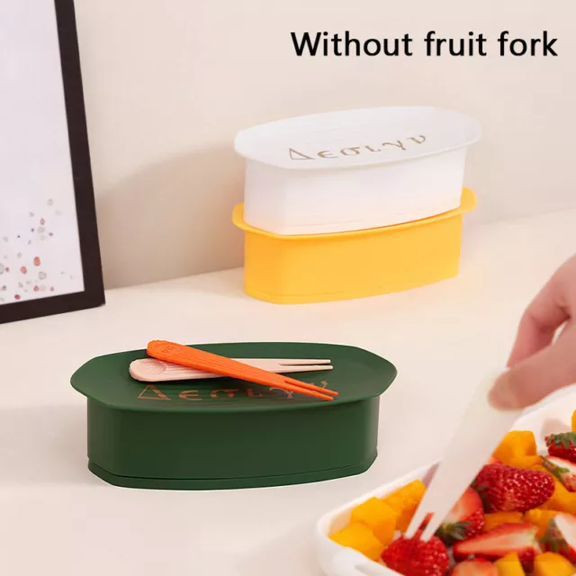 Various Styles Fruit Fork Storage Organize Case Food Toothpicks Bento Box Parts