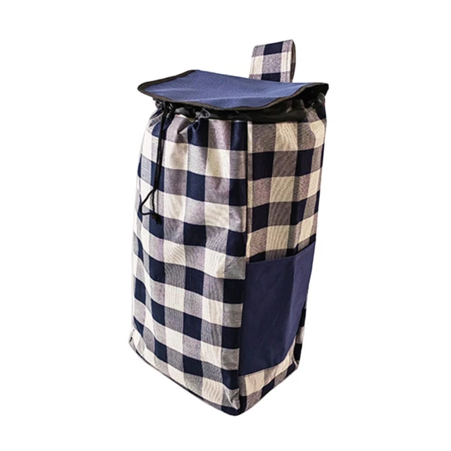 Sac De Courses à Roulettes Blanc Et Coloré - Neuf - Fabriqué En France