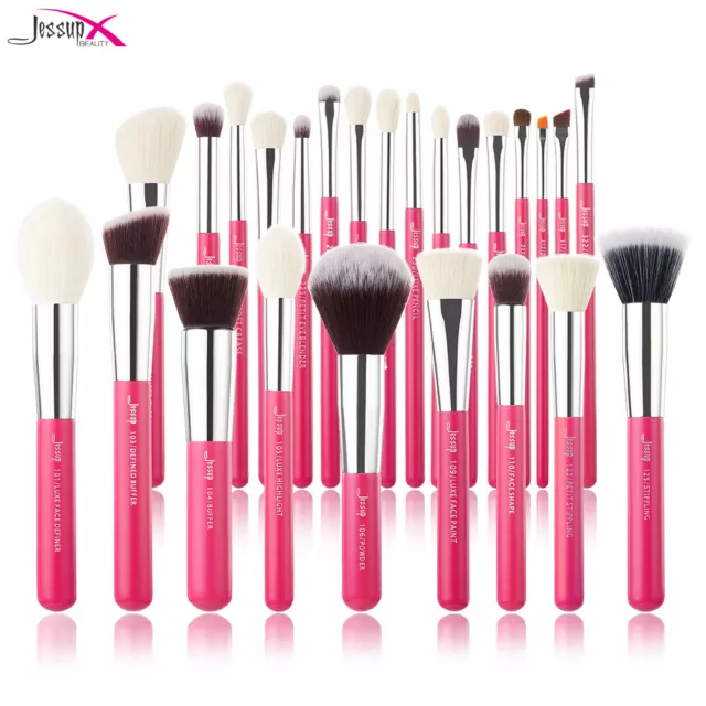 Jessup Makeup Brush Set 25Pcs Face Blush Powder EyeShadow Professional Brushes