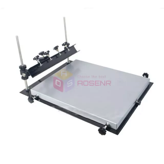 Brand New L Size Manual Solder Paste Printer,PCB SMT Stencil Printer 600x450mm