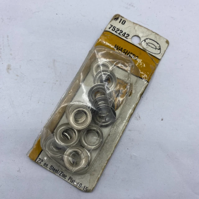 BULLDOG 752242 WASHERS Finishing Steel/ Zinc Plated