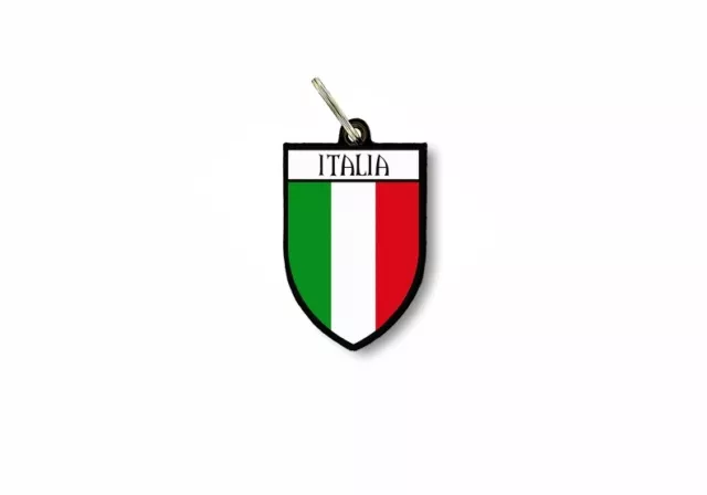 Porte cles clefs cle drapeau collection ville blason italie italien