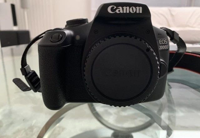 Canon EOS 2000D 24,1 Mpix Appareil Photo Reflex Numérique Kit avec EF-S 18-55mm