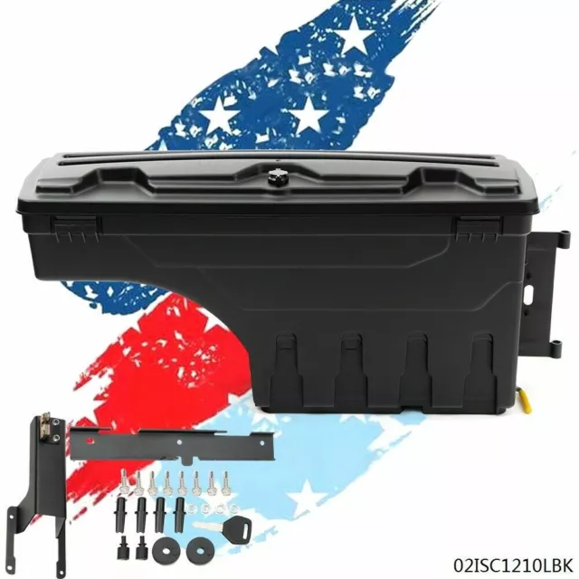 Truck Bed Storage Toolbox Fit For Ford F250 F350 Super Duty 2017-2020 Left side