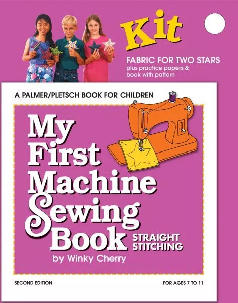 My First Machine Sewing Book : Straight Stitching, Paperback by Cherry, Winky...