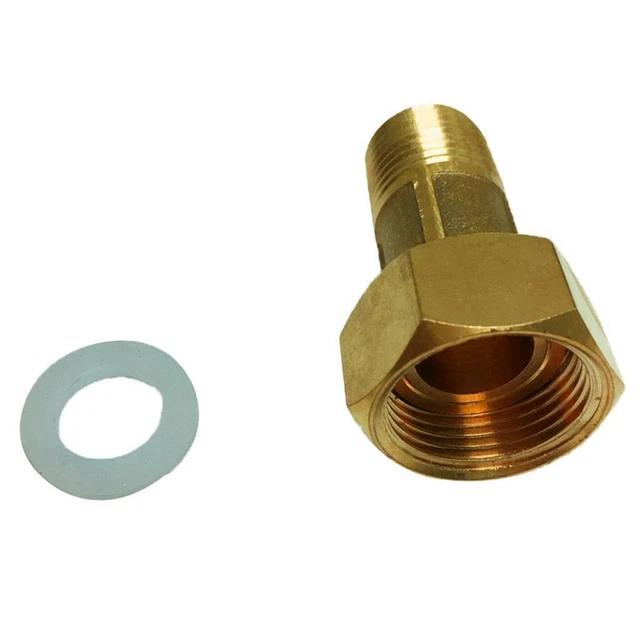 SOLID BRASS WATER Meter Connection Tails Fitting Pneumatic Connector