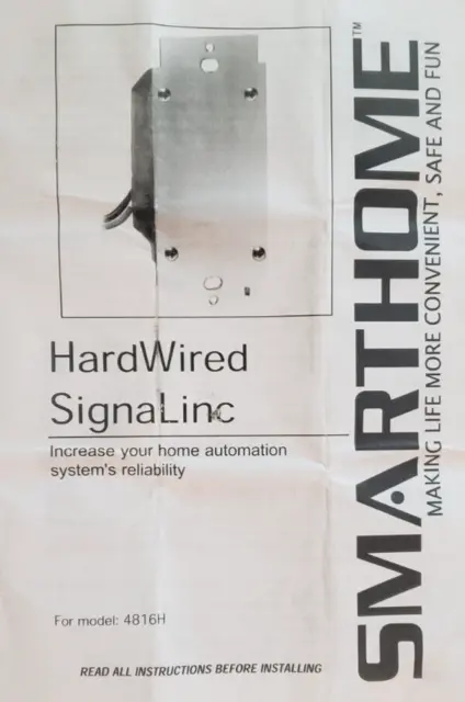 Smarthome SIGNALINC 4816H Hard Wired Phase Coupler (bridge) (USED) L