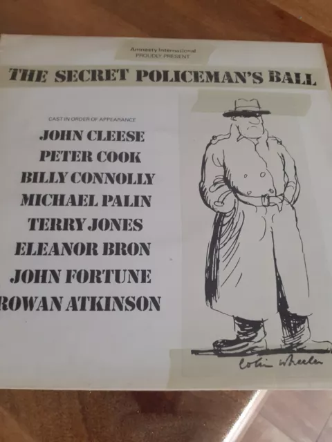 the secret policemans ball vinyl Lp