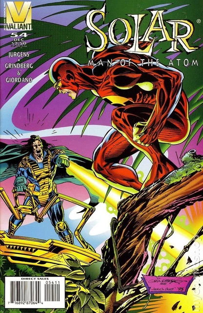 Solar Man of the Atom #54 FN 1995 Stock Image
