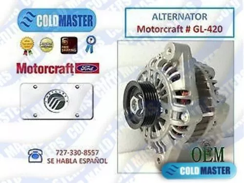 Alternator-New Motorcraft GL-420