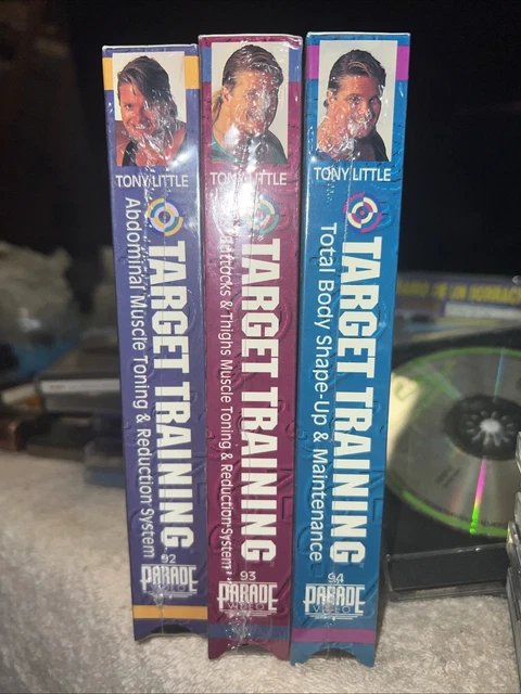 Target Vhs 3 RARE TONY Little Target Training VHS Tapes Bundle OOP HTF Workout ...