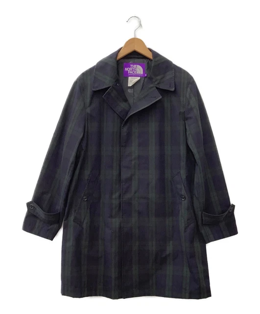 THE NORTH FACE PURPLE LABEL × nanamica 65/35 stainless collar coat size M USED