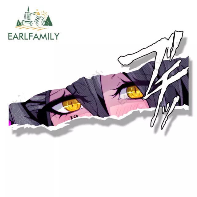 EARLFAMILY 5.1” Senpai Makima Fanart Car Sticker Anime Chainsaw Man Waifu  Decals